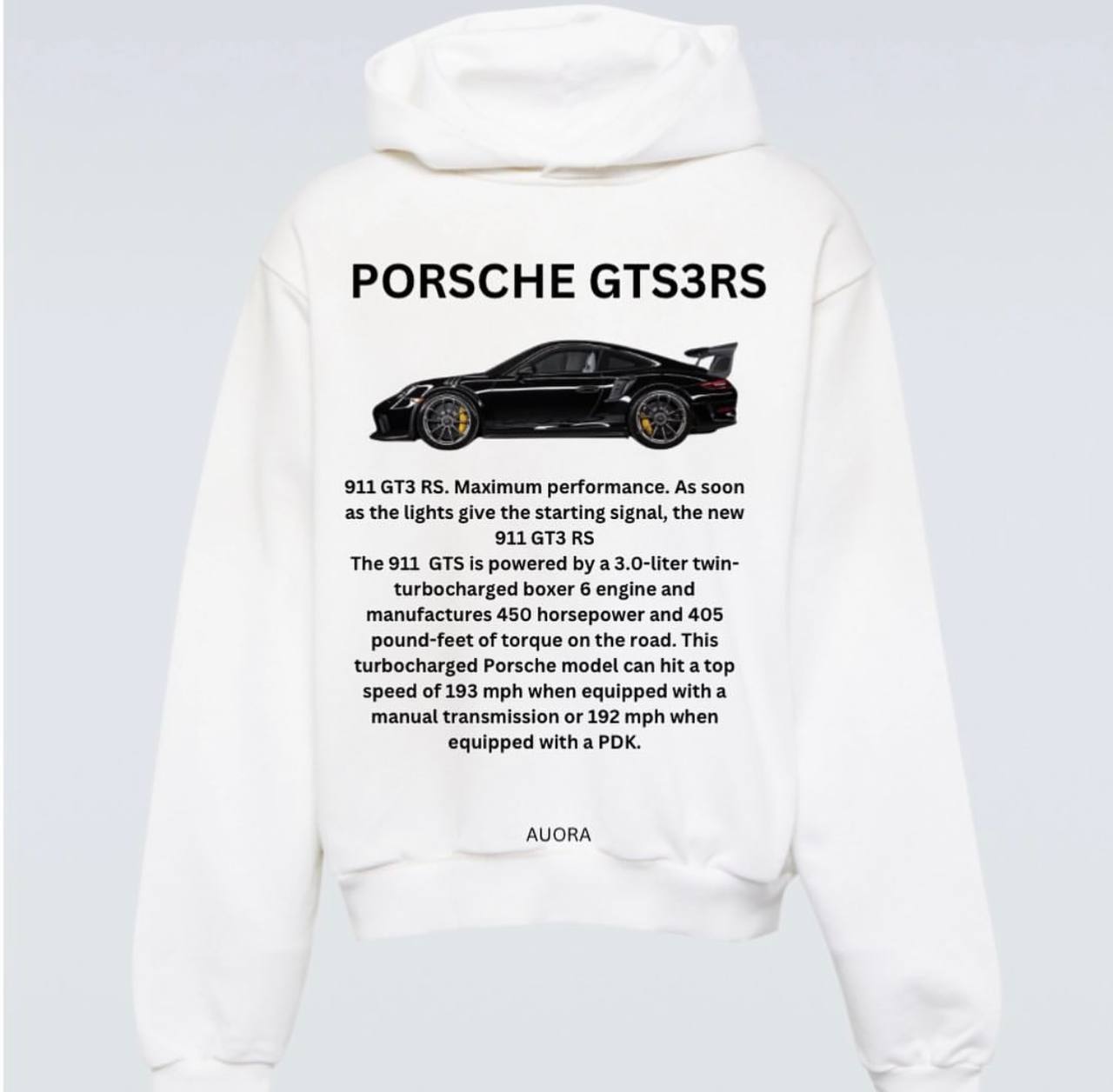 Unisex Hoodie - Prosche GT3S3RS | Comfortable & All Season Wear